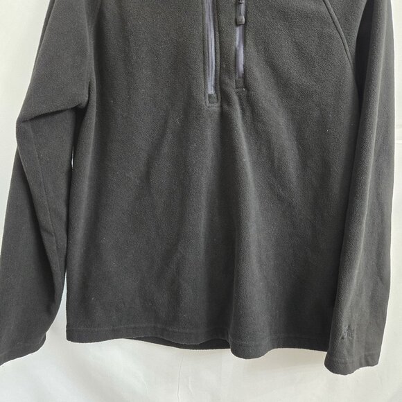 STARTER Shirt Men's Long Sleeve High Neck 1/4 Zip Pullover Black Small 34-36 - Picture 3 of 10